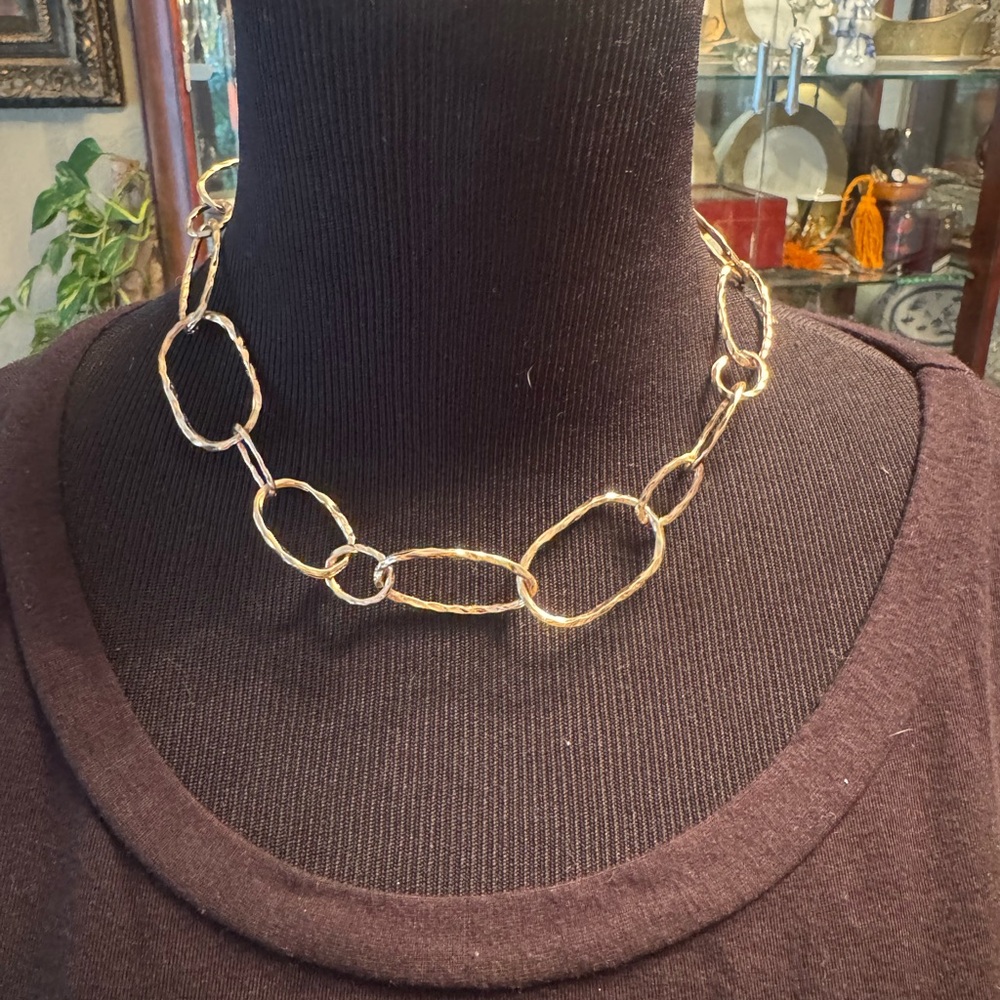 Gold Link Necklace
